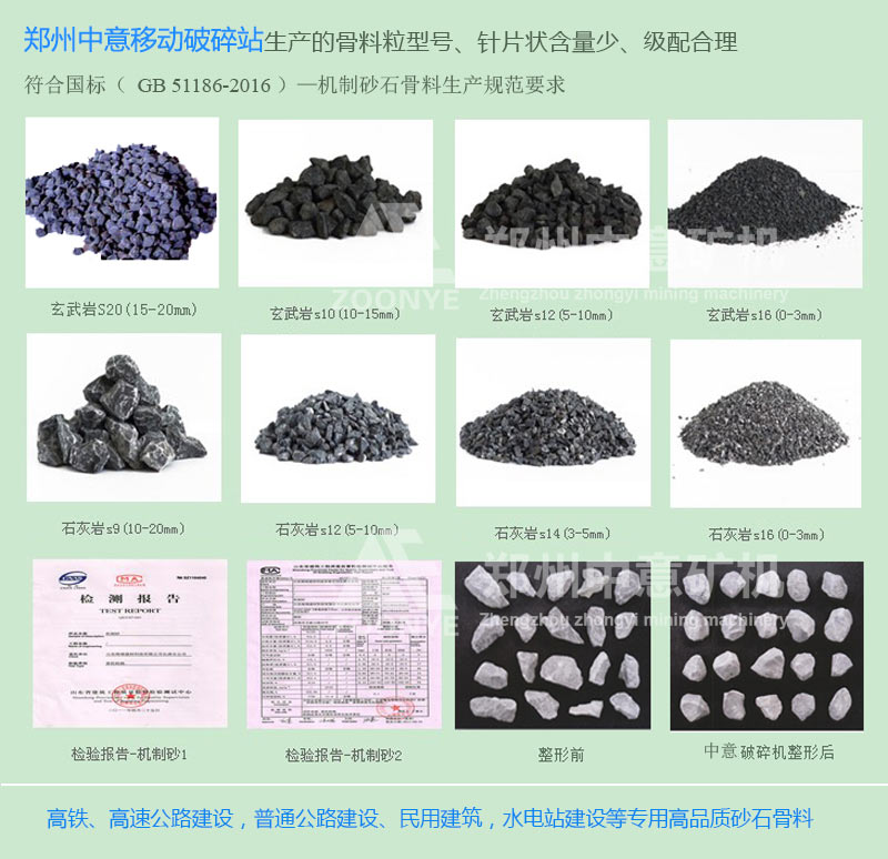 帶篩分機(jī)設(shè)備處理生產(chǎn)出來的再生骨料