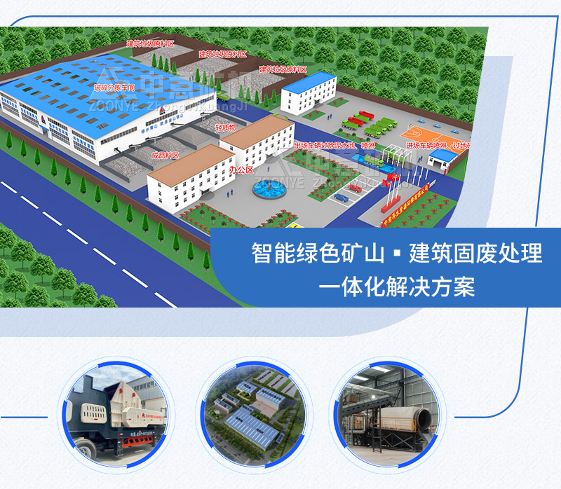 中意公司為您提供建筑固廢資源化解決方案